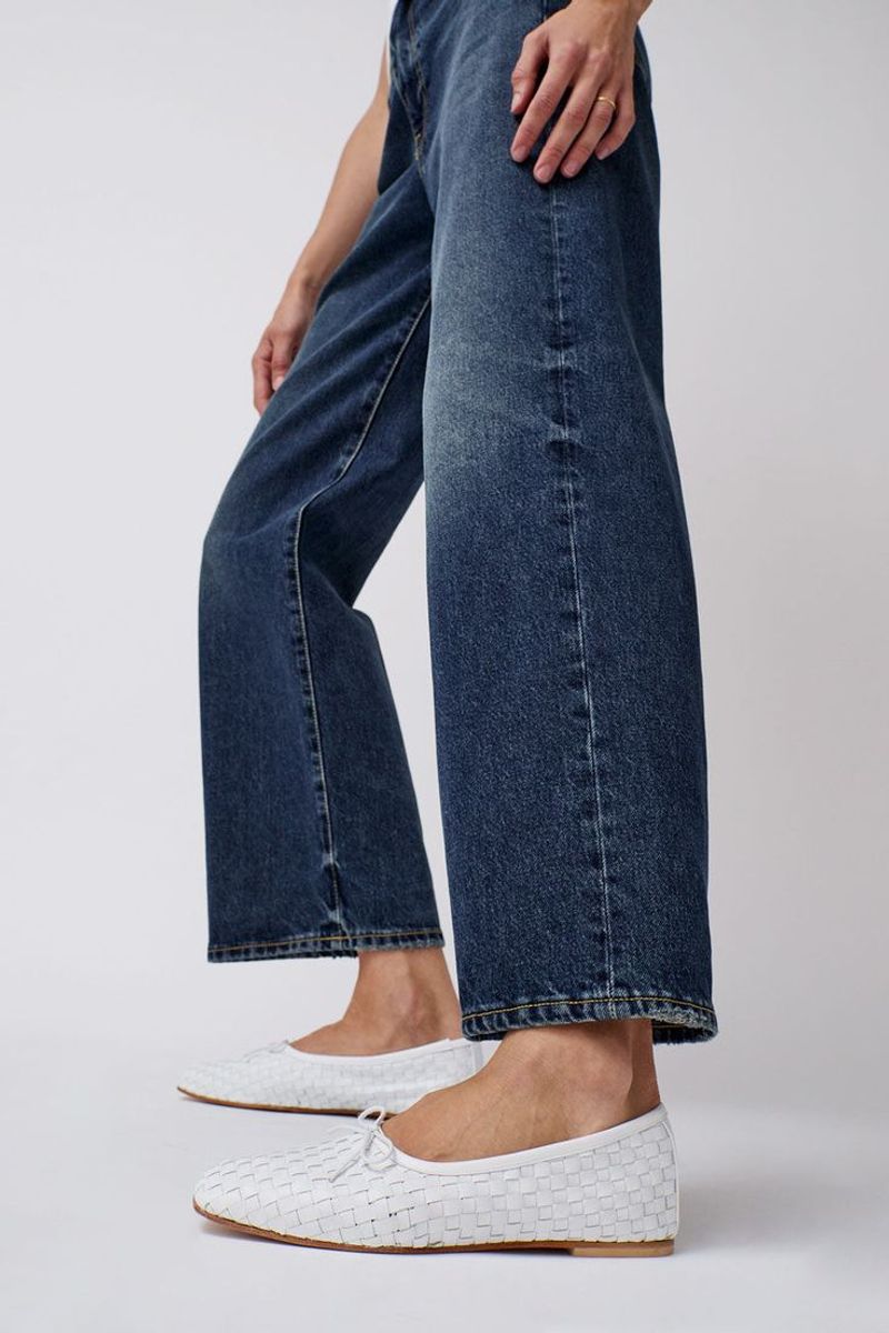 Freda Salvador Jada Slip-On Woven Bow Flats