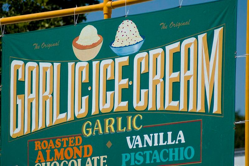 Gilroy Garlic Ice Cream