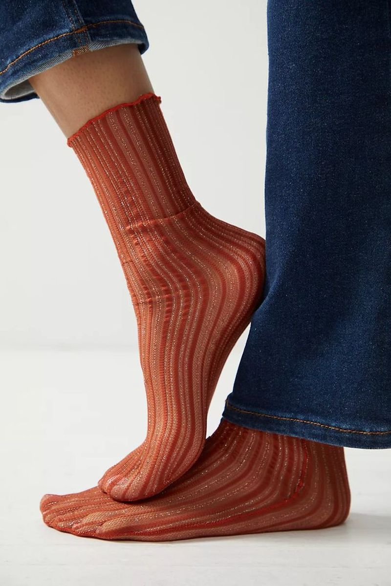 Synthetic Socks (Like Polyester or Nylon Alone)