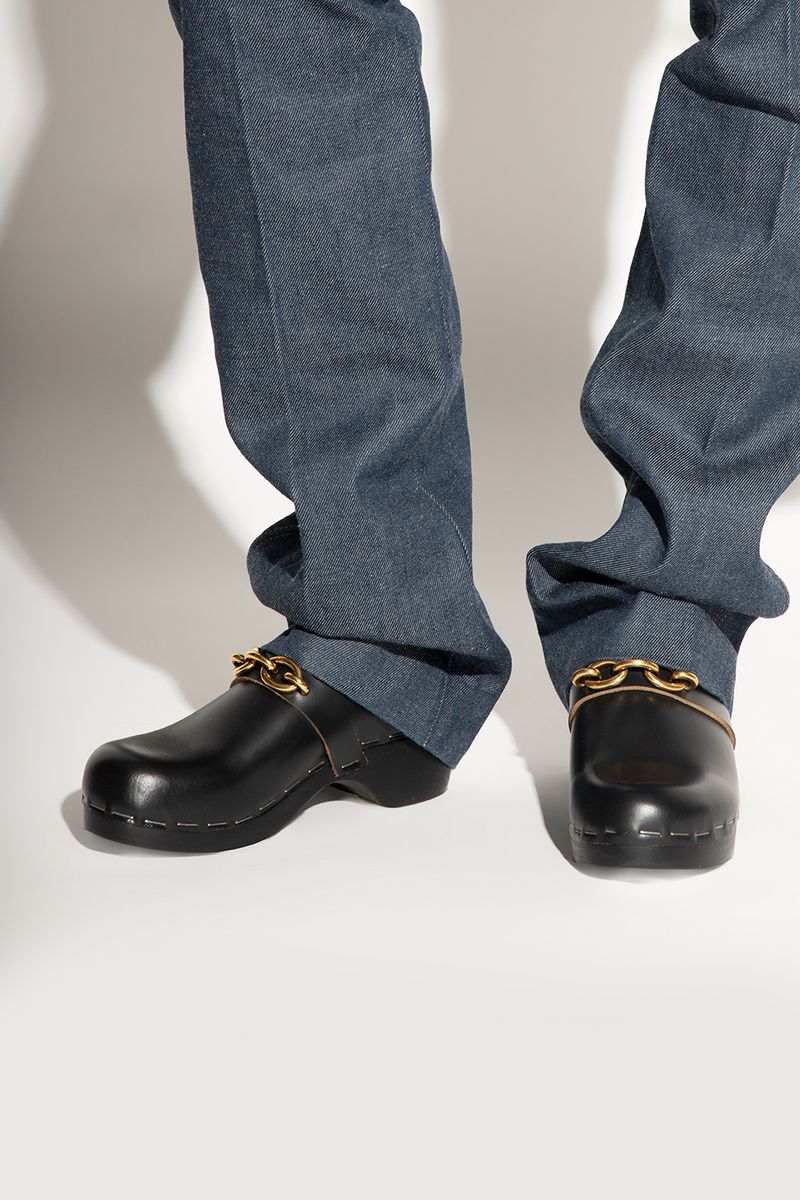 Saint Laurent Le Maillon Clogs