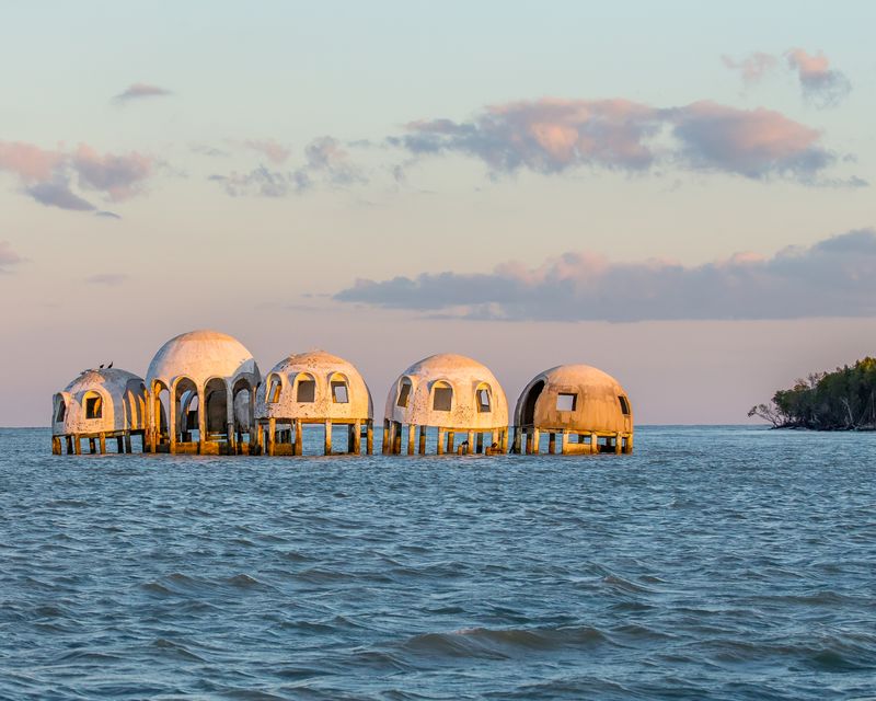 Cape Romano Dome Houses — off Marco Island