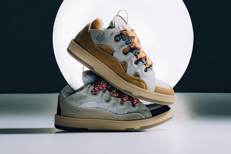 Lanvin Curb Sneakers