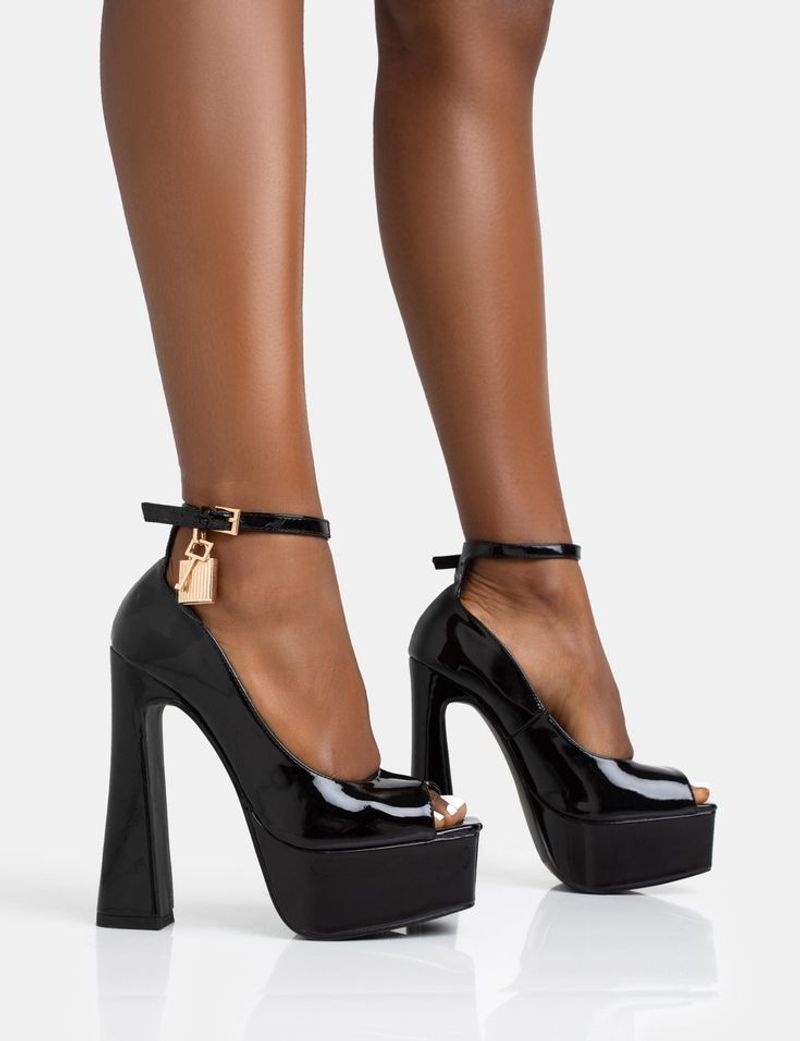 Chunky Platform Heels