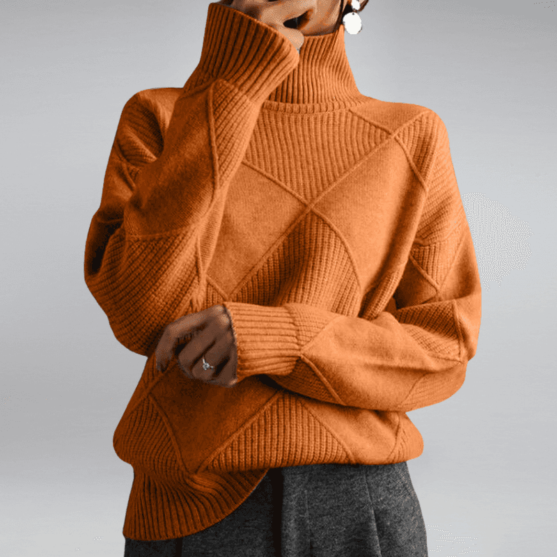 Sienna Turtleneck Cashmere Sweater