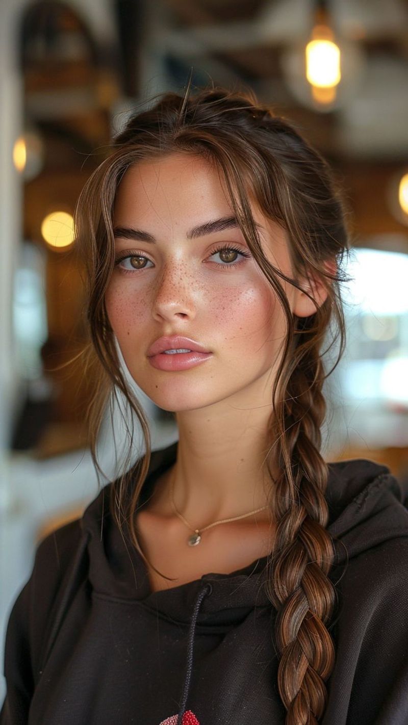 Casual Side Braid