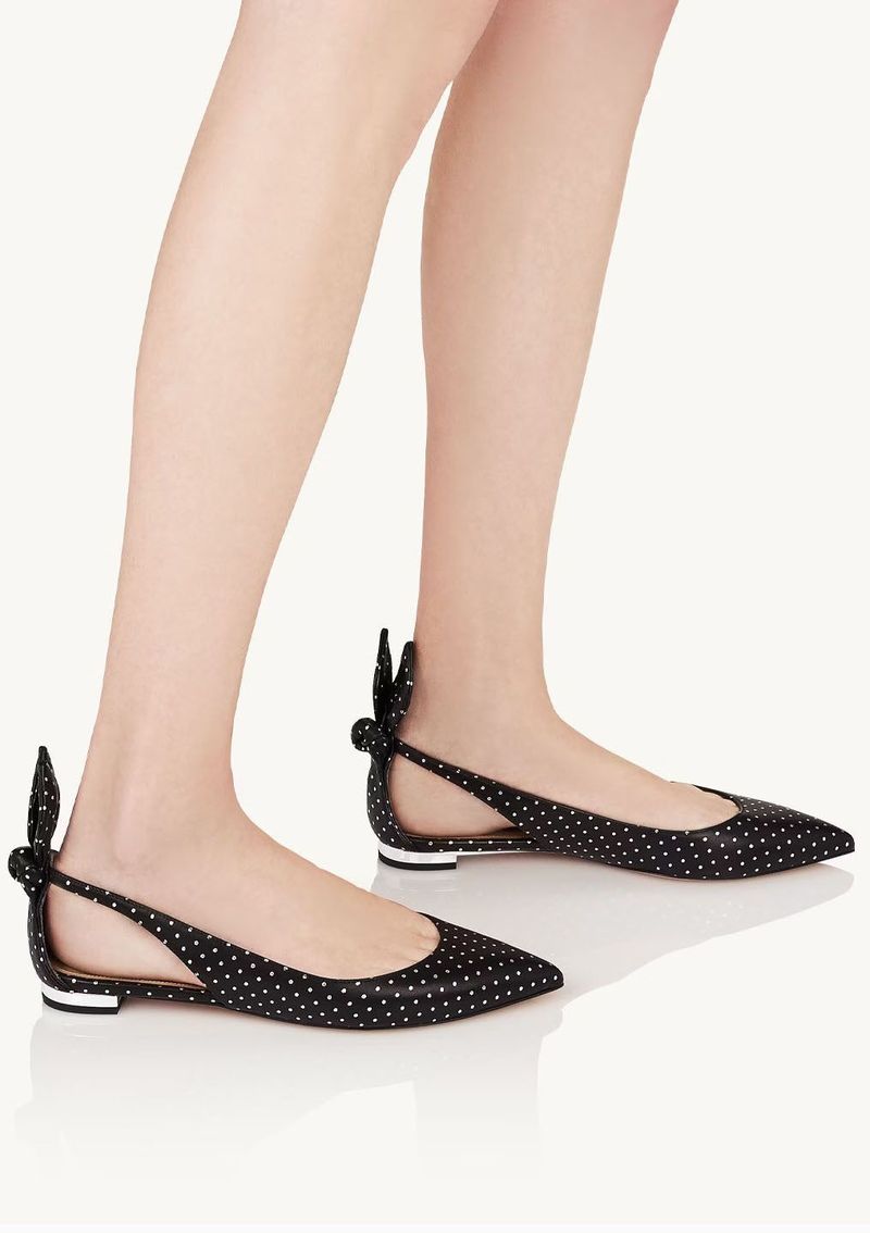 Aquazzura Bow Tie Ballet Flats
