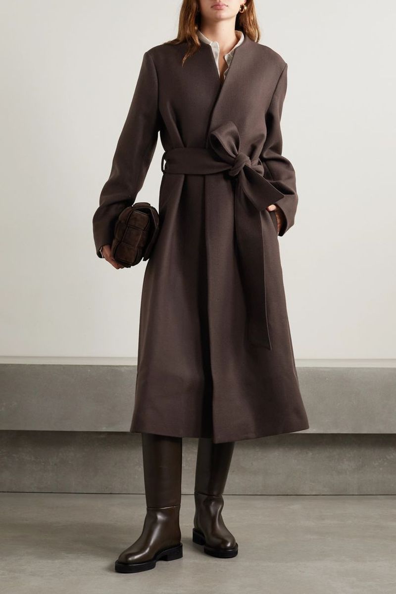 A Well-Cut Trench or Wrap Coat