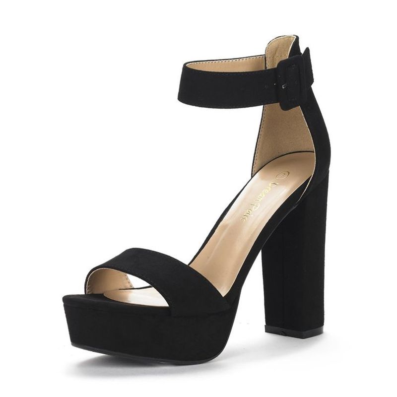 Dream Pairs Hi-Lo Heeled Sandals