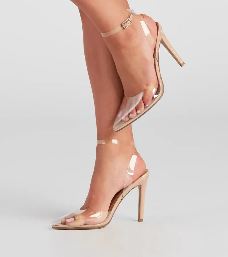 Clear PVC Pumps That Fog Instantly