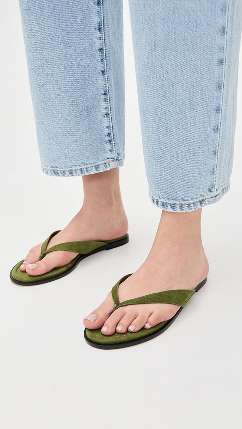 Reformation Jessi Flat Sandal