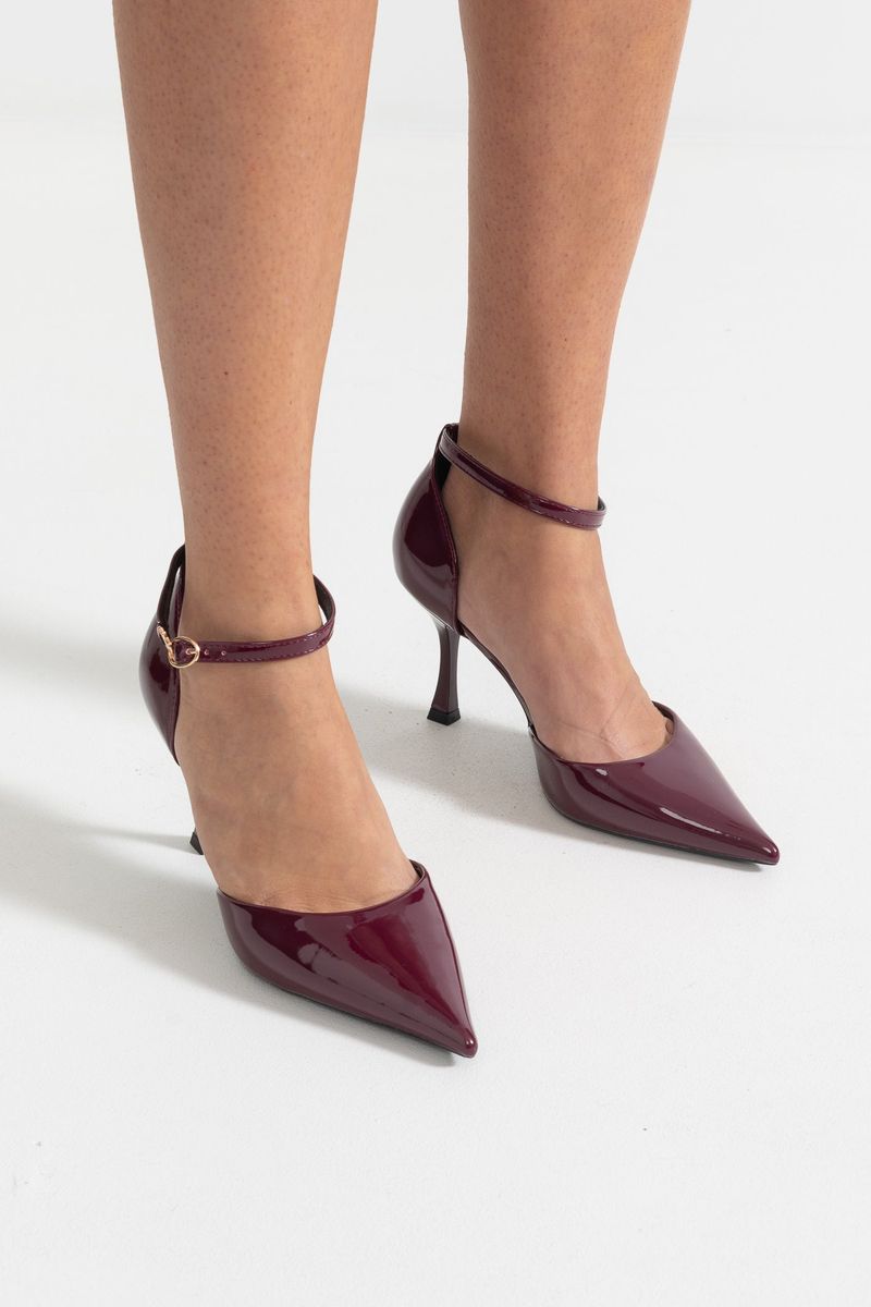 Pointed-Toe Pumps in Bold Colors