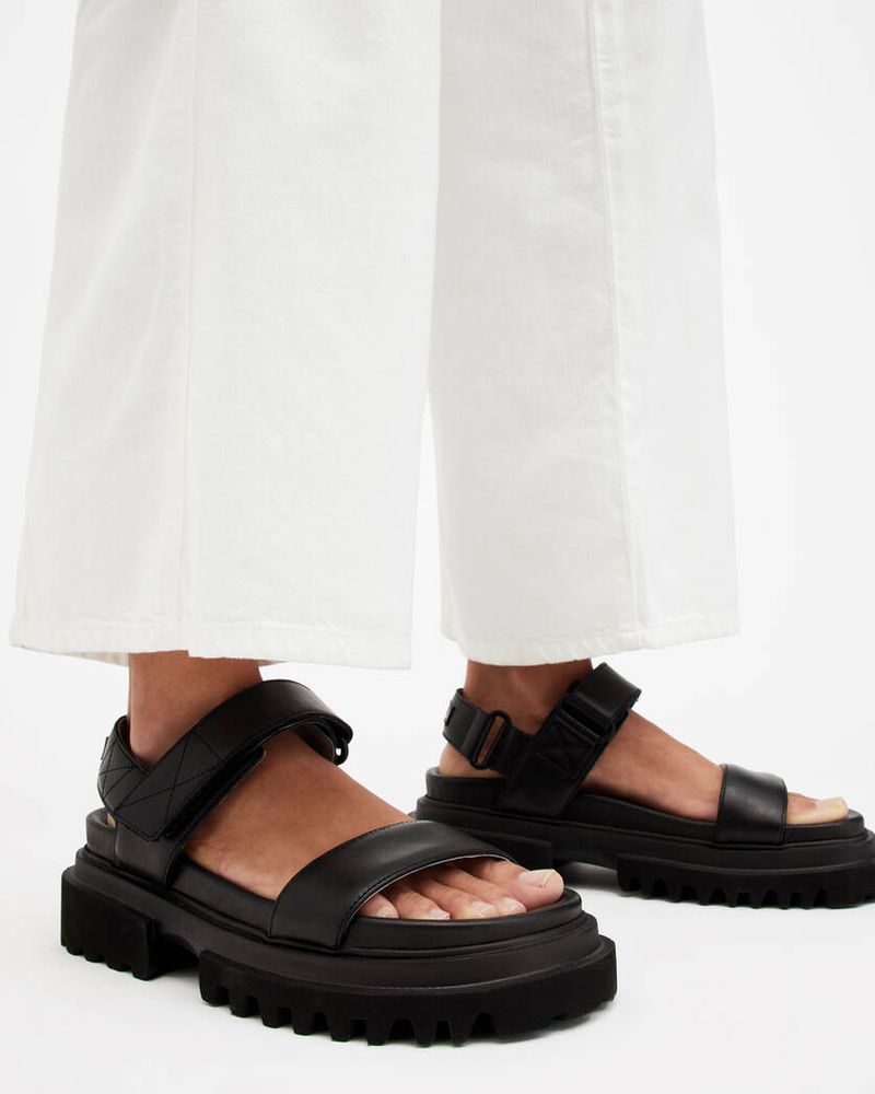 Bulky Velcro or Strap-Laden Sandals