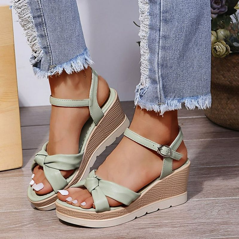 JeashCHAT Wedge Sandals
