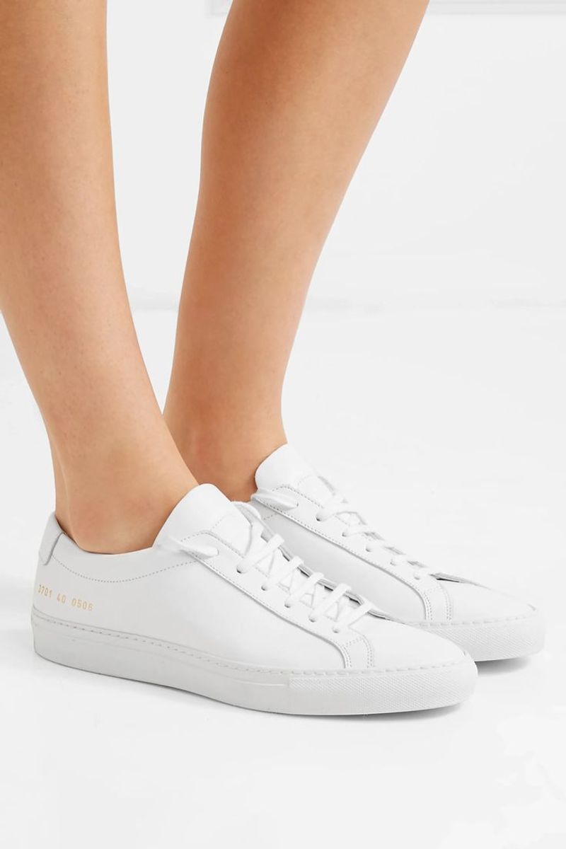 Sleek White or Neutral Sneakers