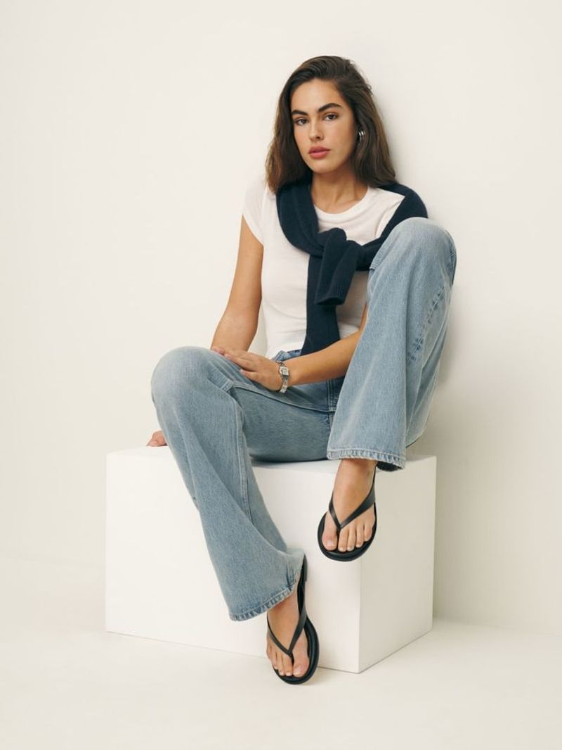 Reformation Jessie Thong Sandals