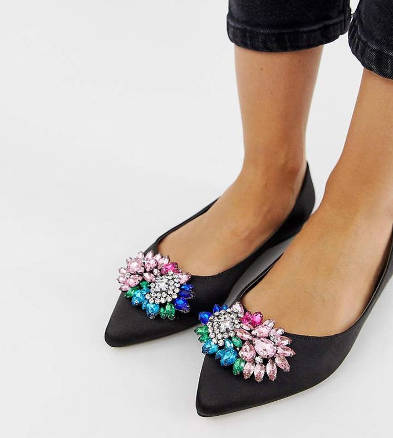 Overly Embellished Flats (With Bows or Rhinestones)