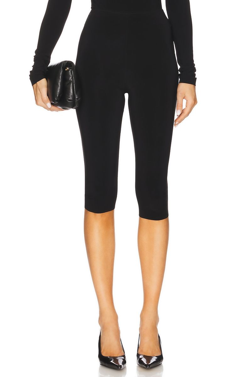 Norma Kamali – Capri High-Rise Leggings
