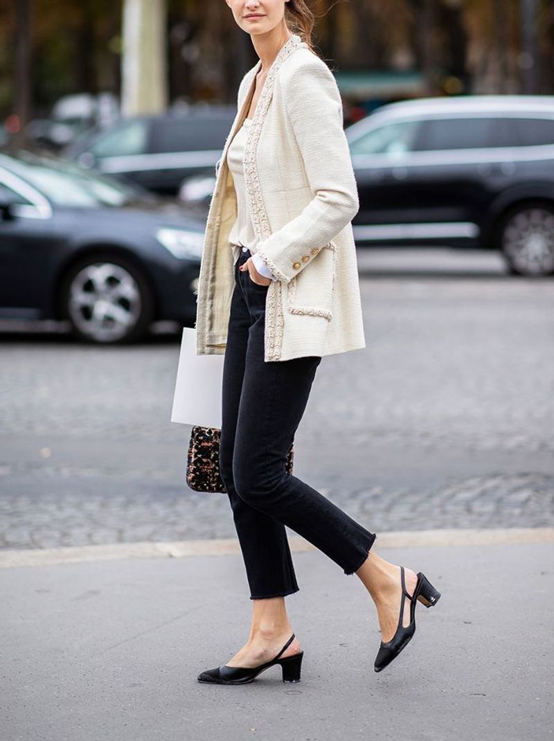 Elegant Grown-Up – Chanel Slingback Heels