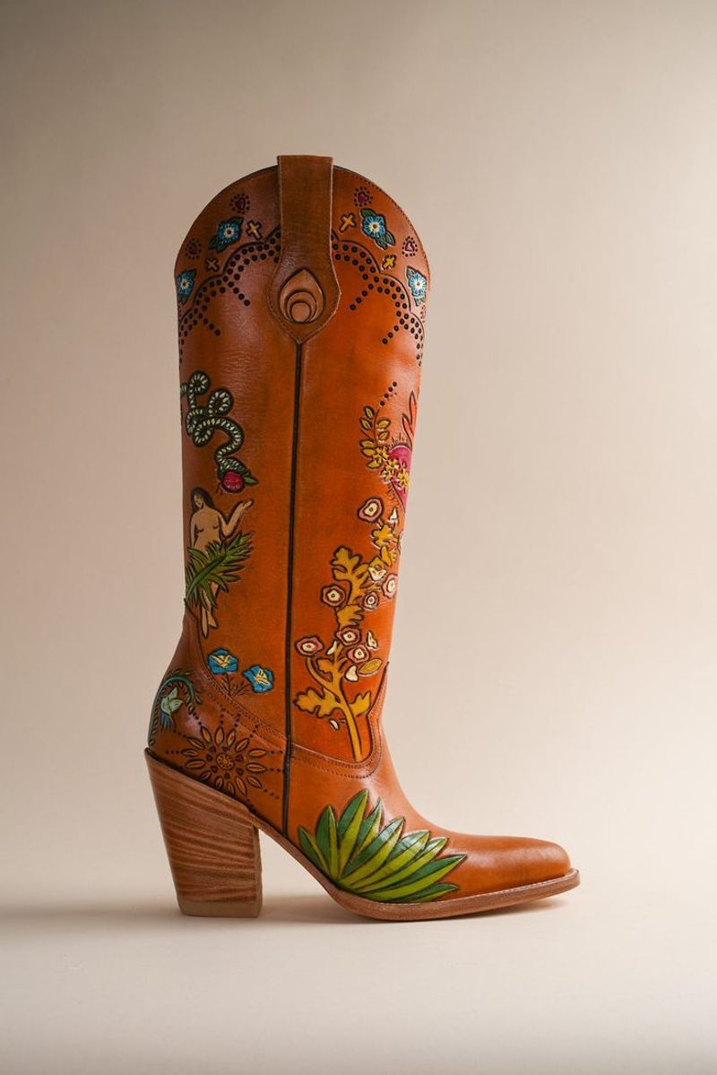 Brother Vellies Eve Doodle Cowboy Boots