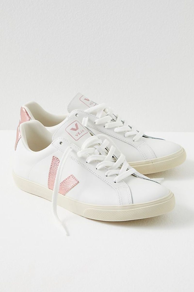 Veja Esplar Logo Leather Sneakers