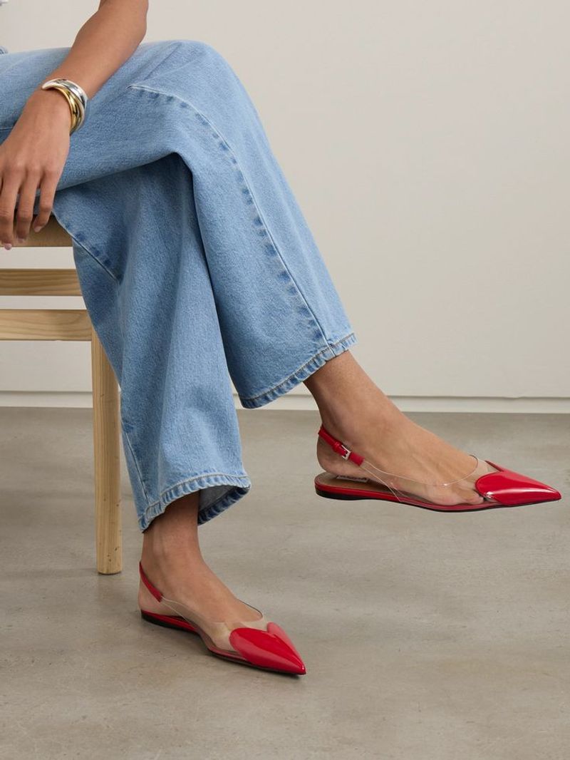 Pointed-Toe Slingbacks