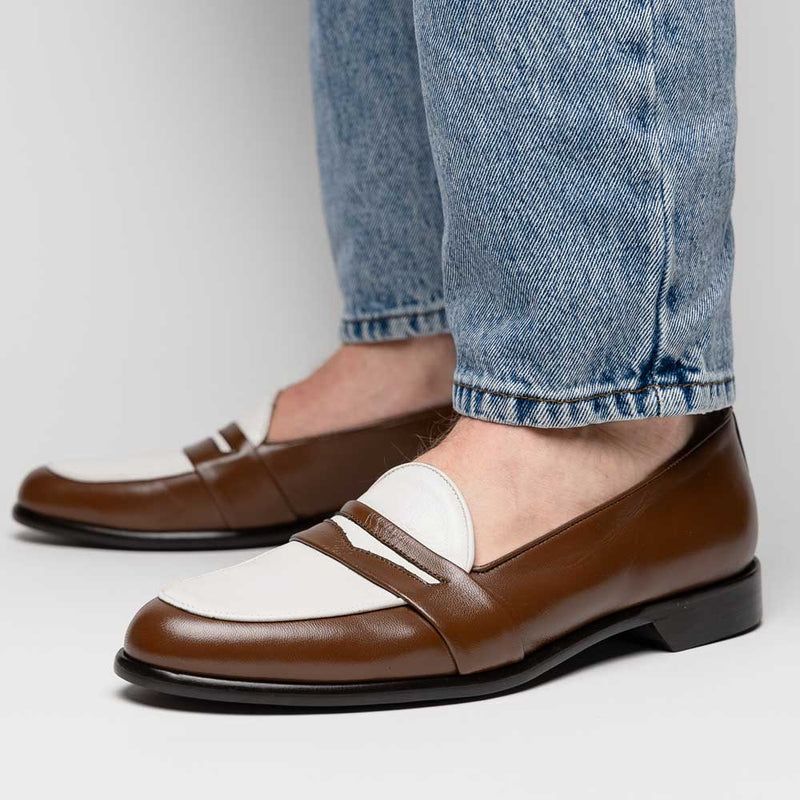 Penny Loafer in Polished Calfskin