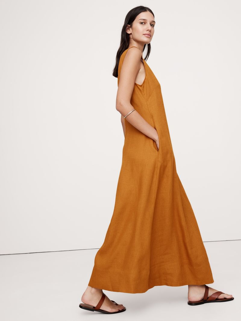 Banana Republic European Linen Maxidress