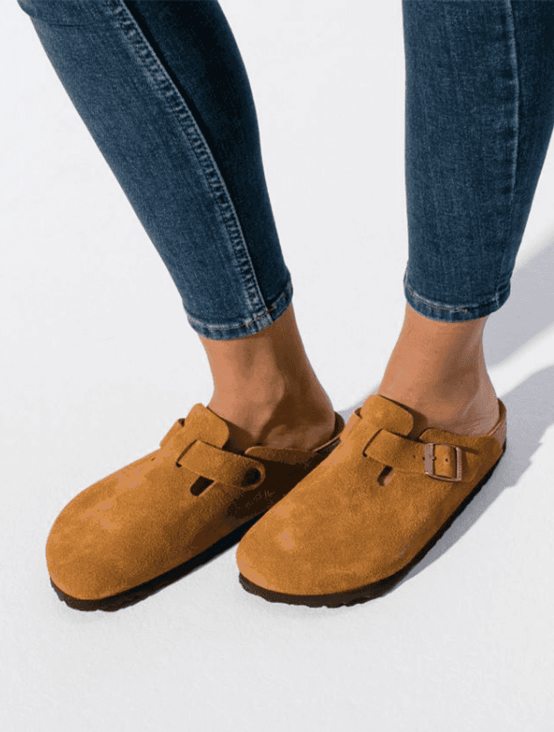 Cult Classic: Boston Soft Footbed Suede Leather