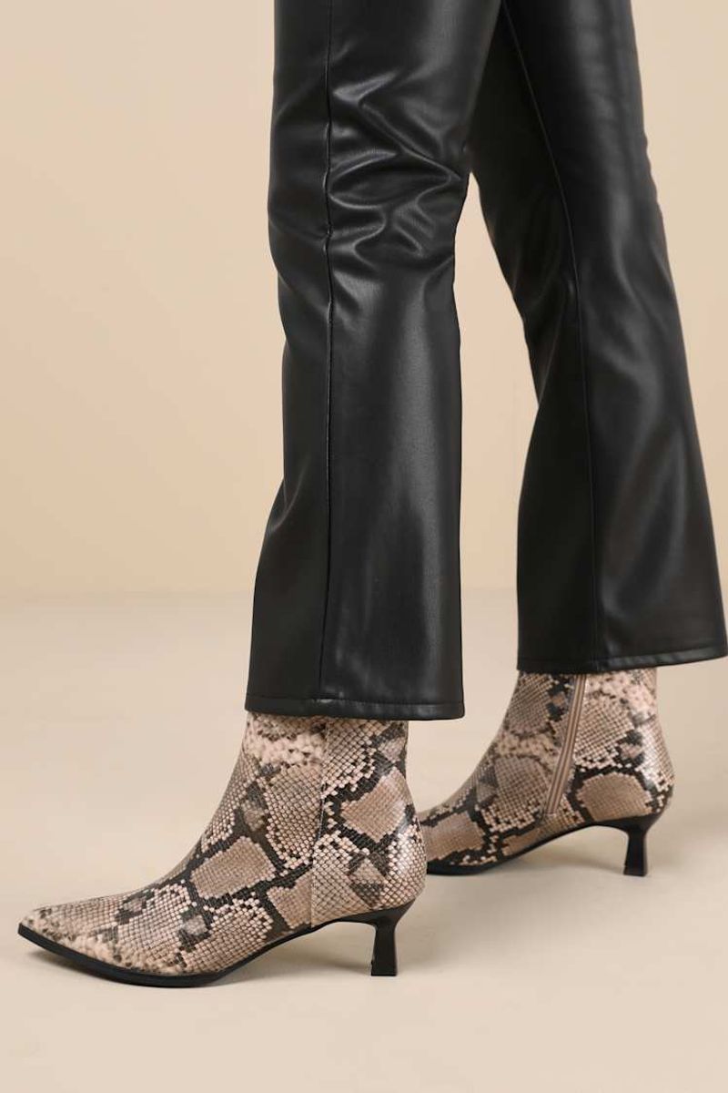 Kitten Heel Booties