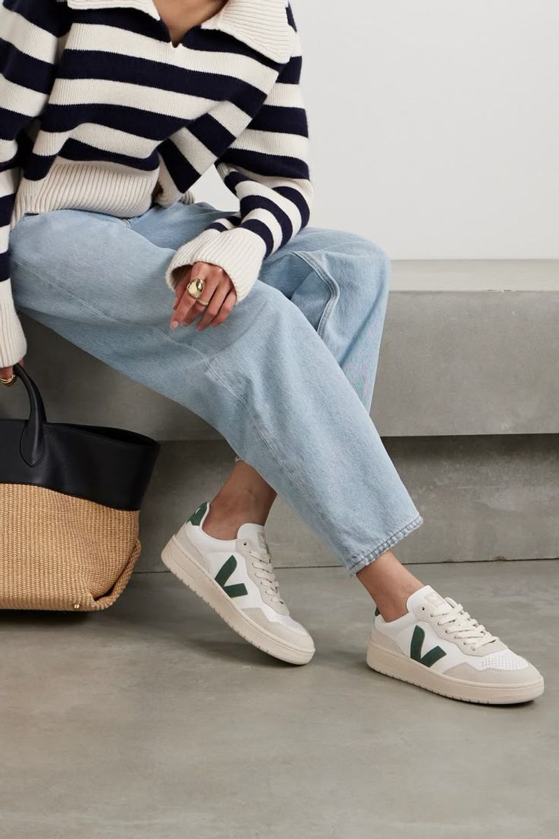 Low-Profile White Sneakers