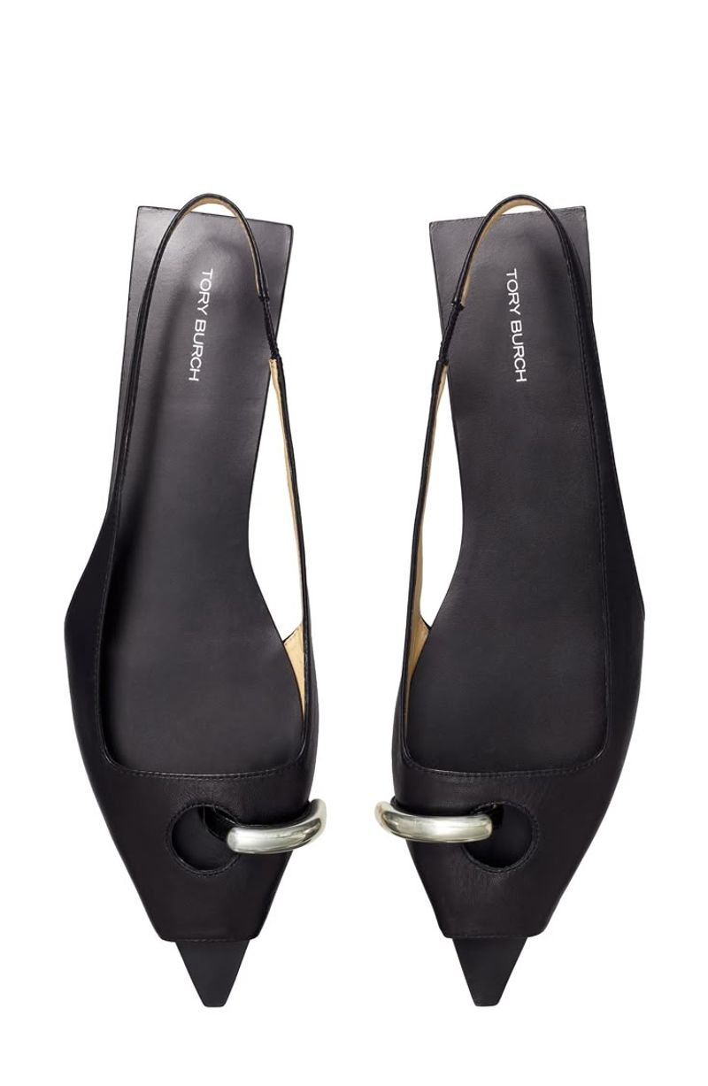 Tory Burch Pierced Slingback
