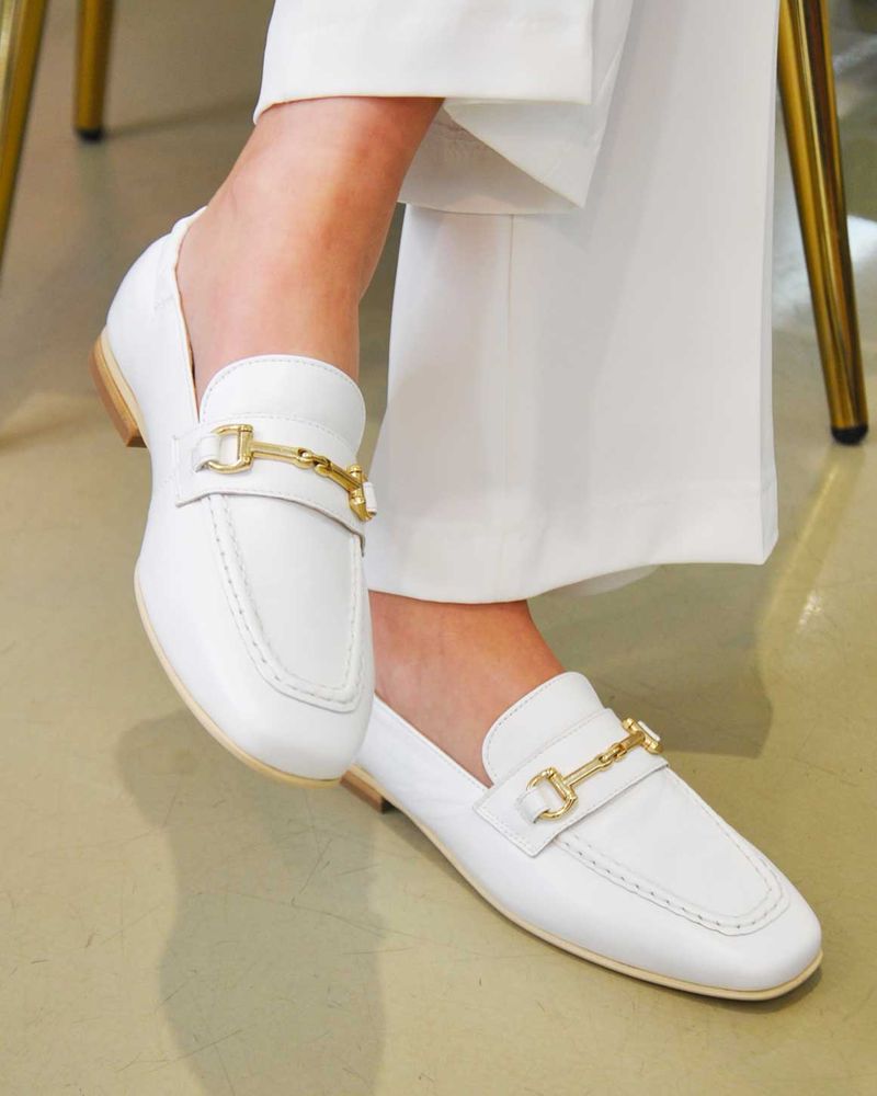 Loafers in Soft Pastels or Neutrals