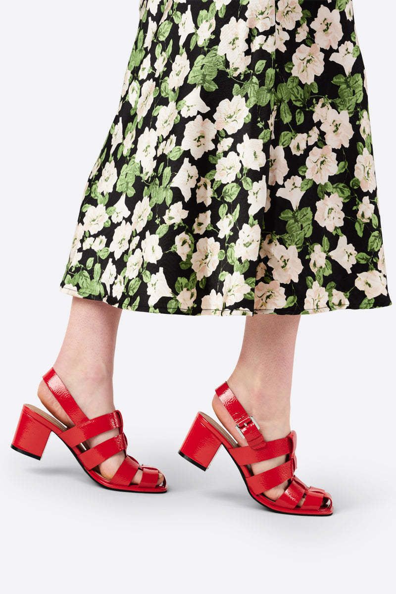Intentionally Blank July Fisherman Sandal Heel