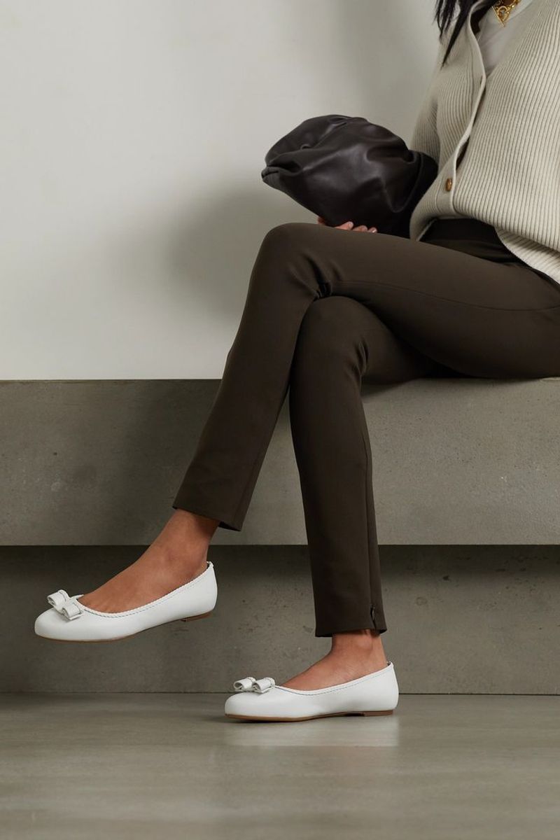 Round-Toe Ballet Flats