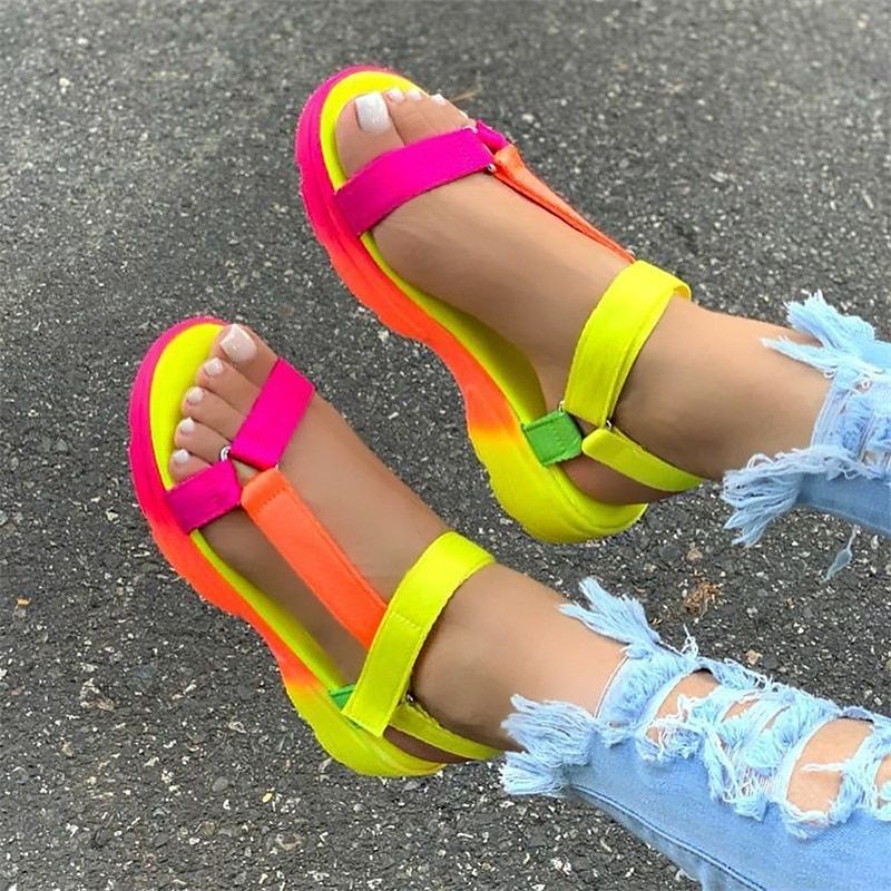 Neon Sandals