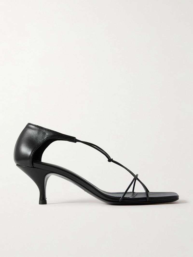 Toteme Knot Leather Sandals