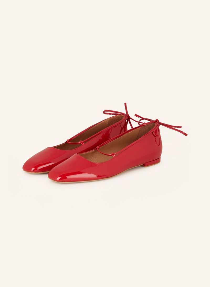 Claudie Pierlot Leather Ballet Pumps