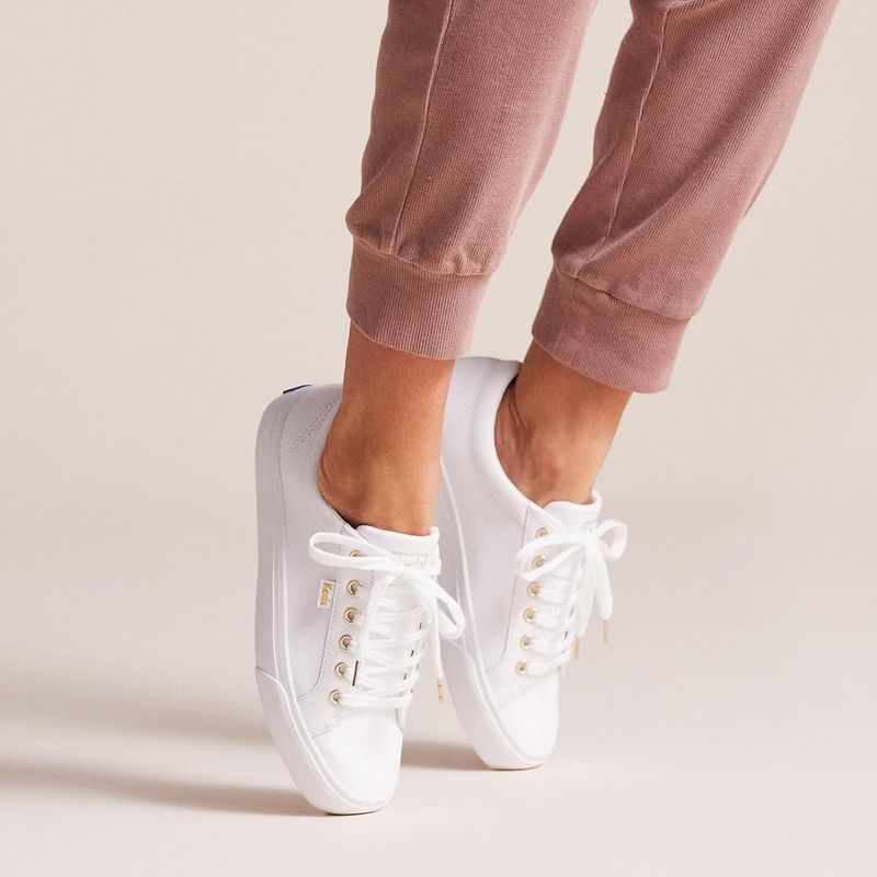 Keds Jump Kick Duo Leather Platform Sneaker