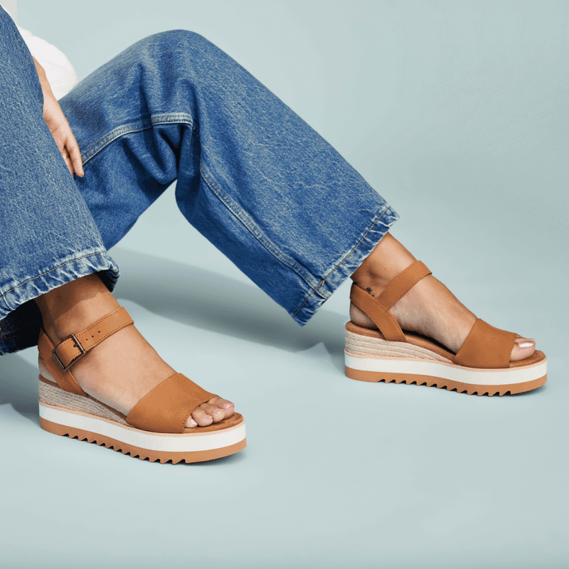 Toms Diana Platform Espadrille Sandals