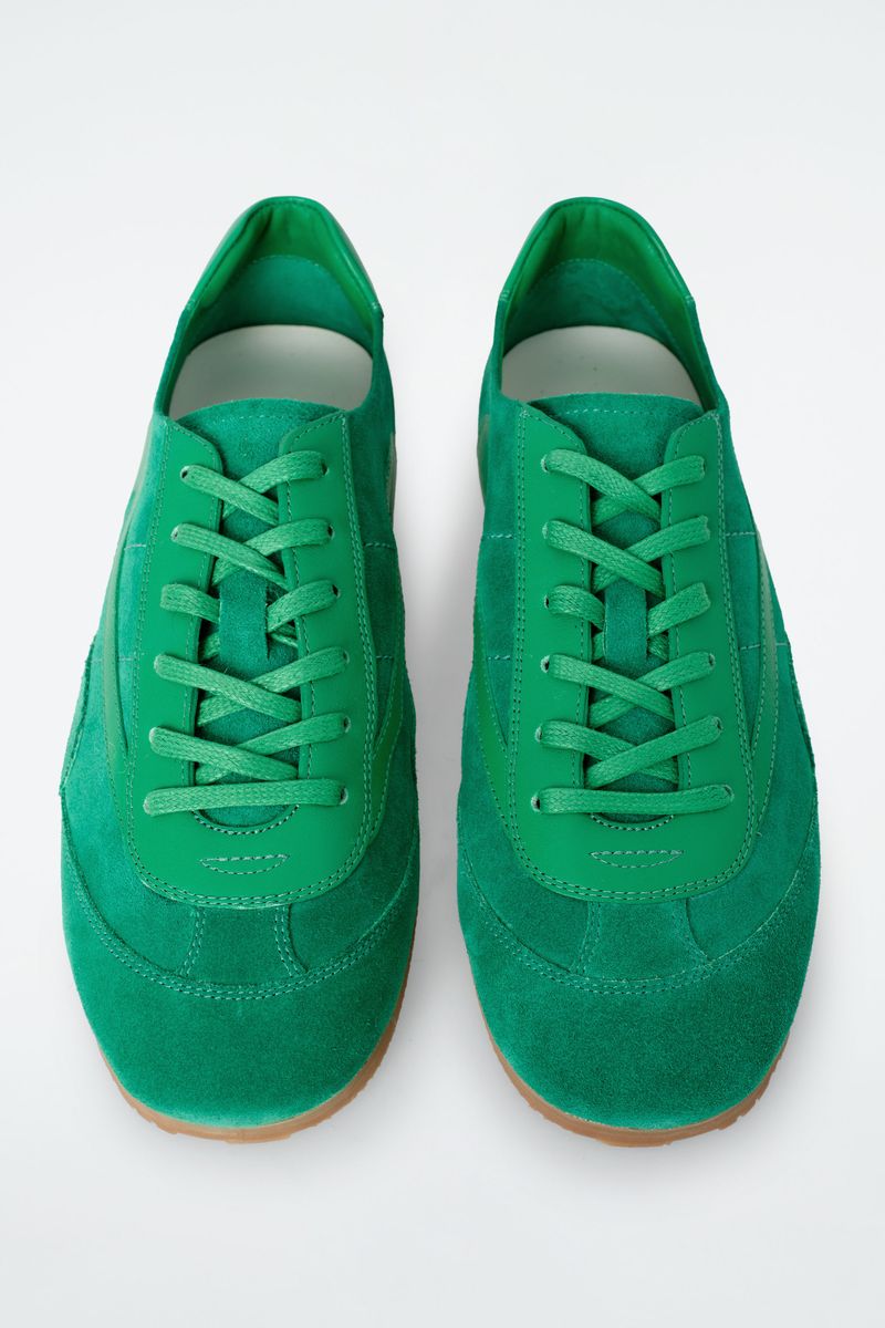COS Minimal Leather Trainers