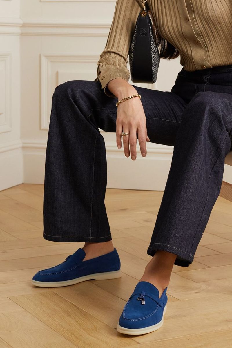 Suede Loafers