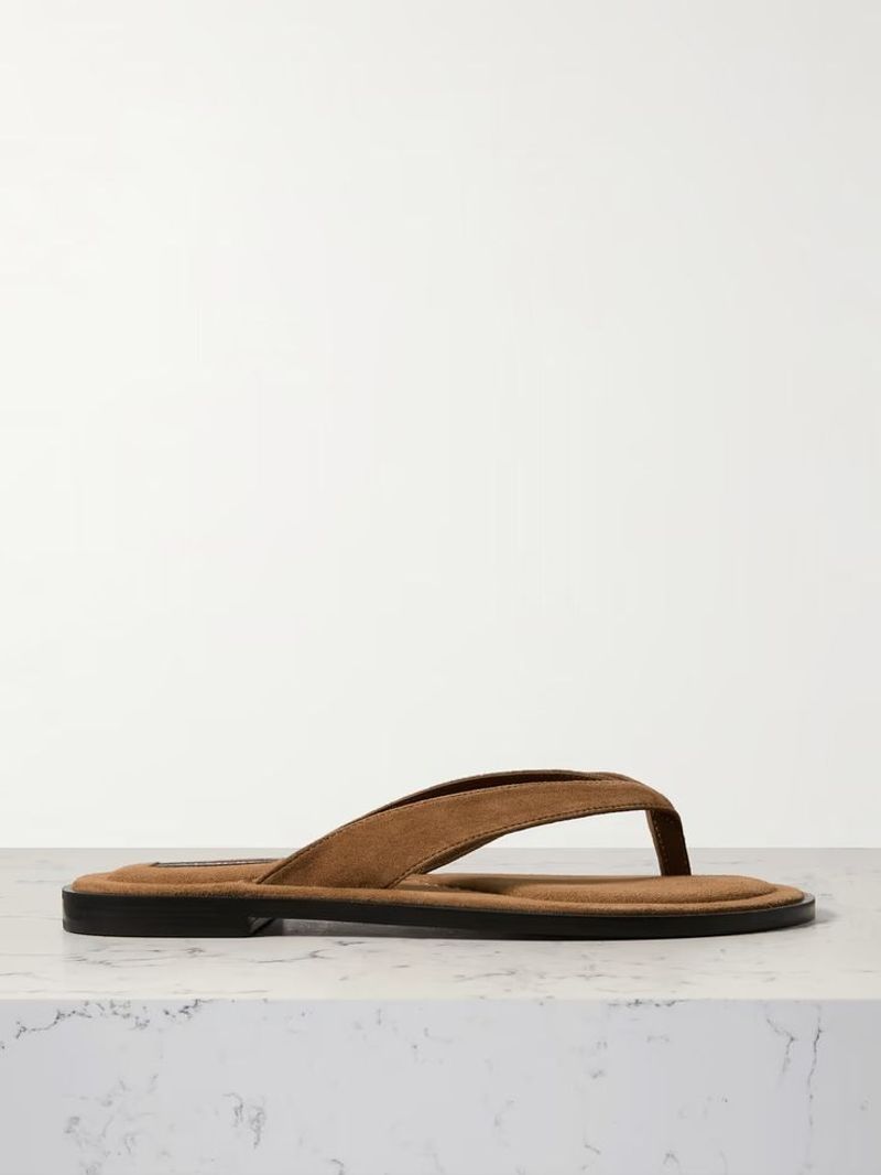 Suede Flip-Flops