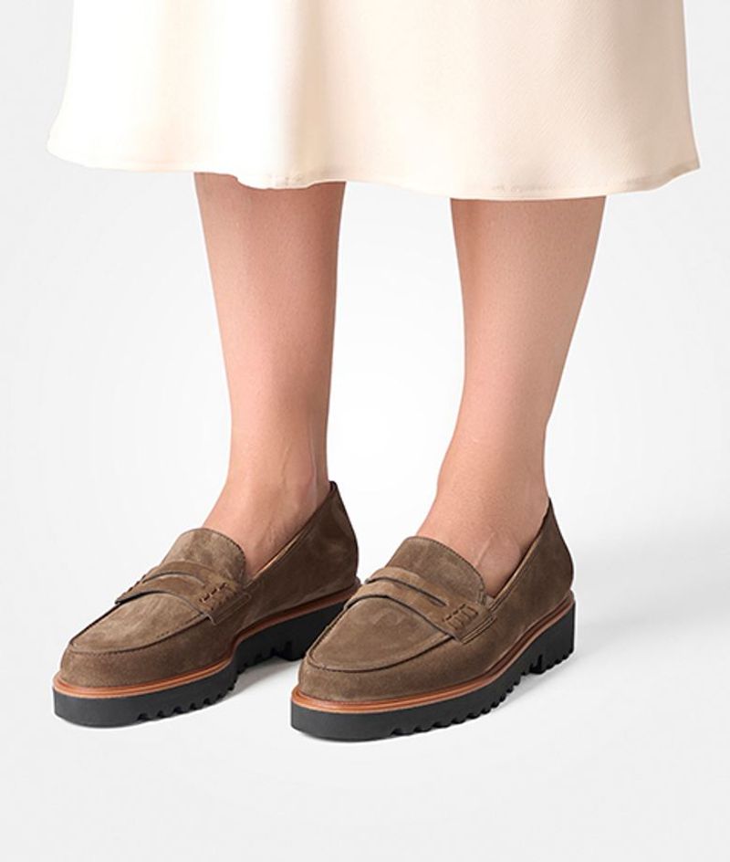 Loafers with Slight Platform
