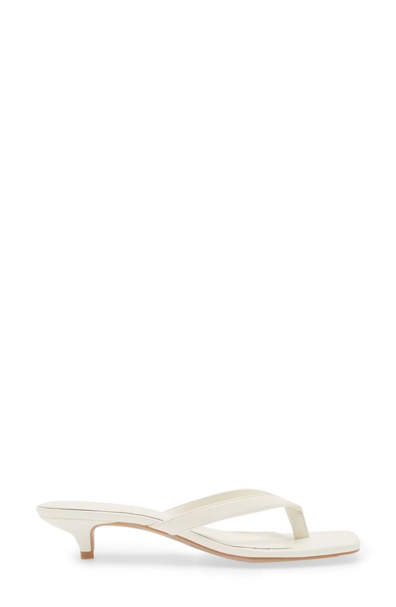 Tori Kitten Heel Sandal – Open Edit