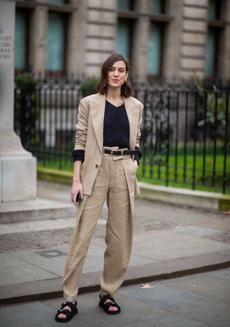 Bulky Comfort Sandals with Velcro Straps