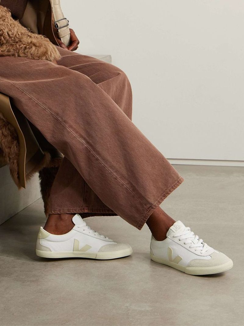 Low-Top Canvas Sneakers (Think: Veja or Superga)