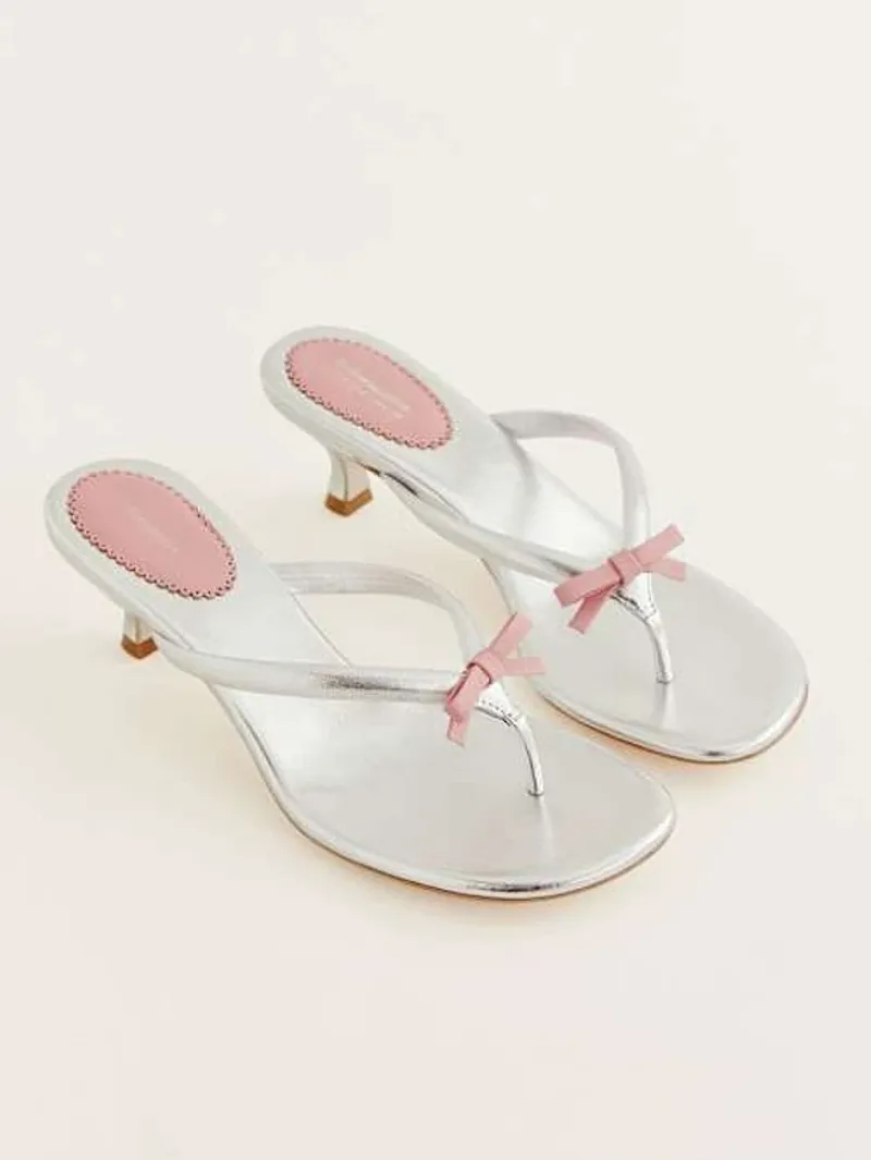 Reformation Louisa Heeled Sandal