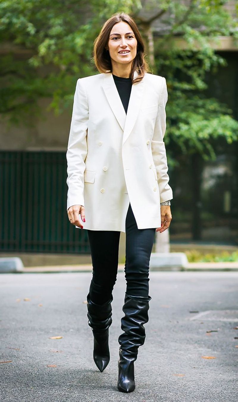 Knee-High Slouchy Boots (with the Wrong Cut)