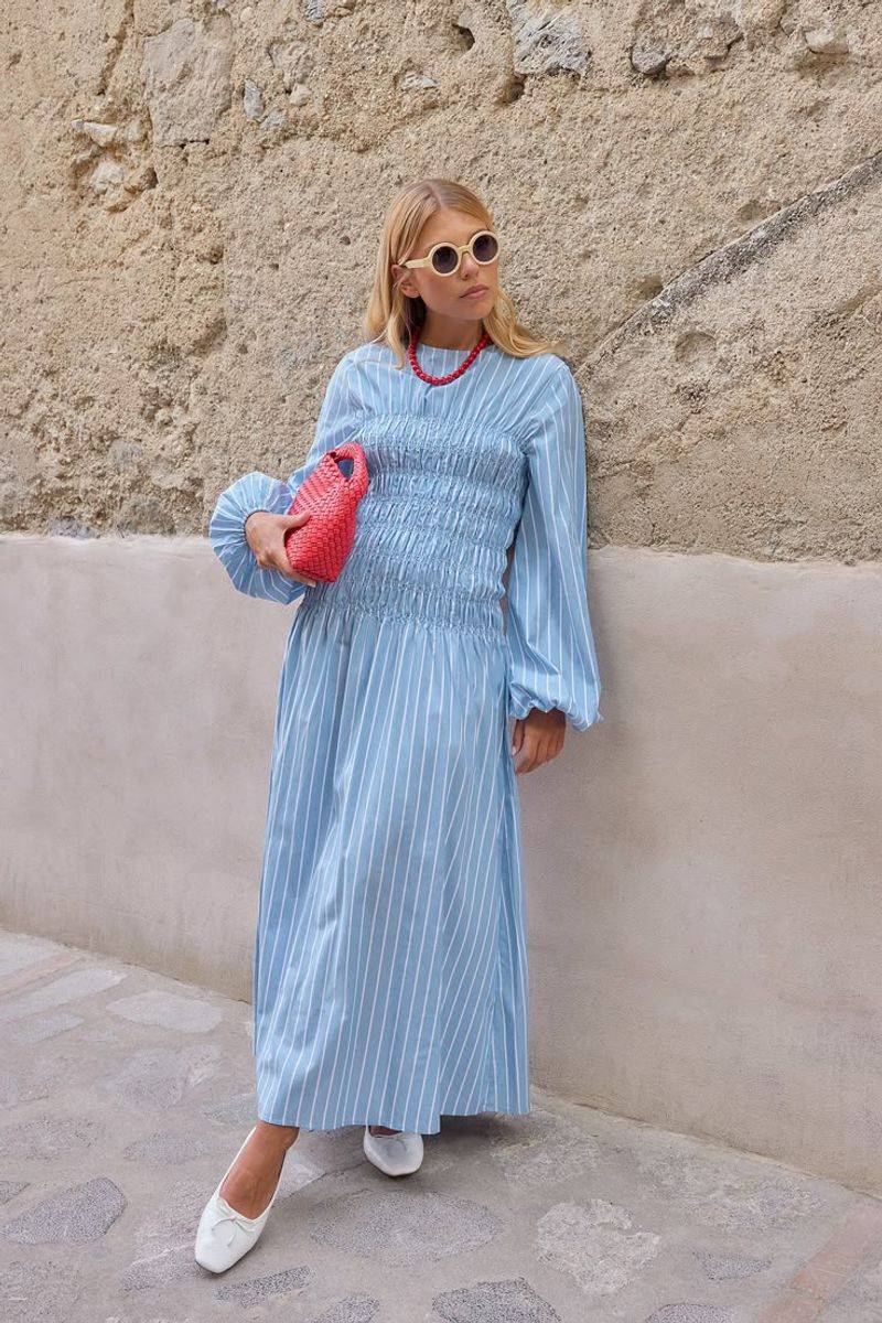 Smocked Midi Dresses