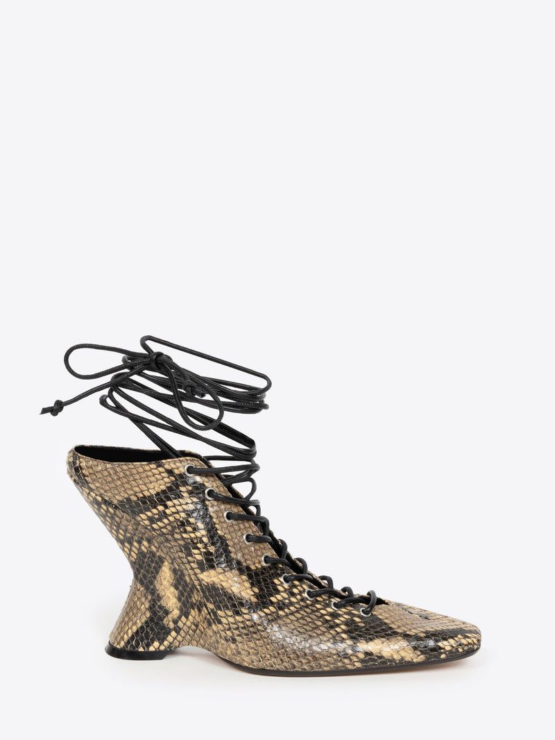 Dries Van Noten Lace-Up Mules